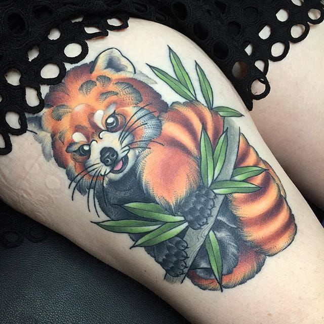 Red Panda Tattoo Posters for Sale  Redbubble