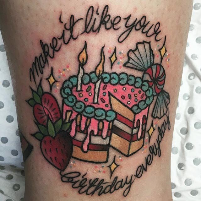Monster Cake, Brian Carr at Government St. Tattoo Victoria, BC : r/tattoos