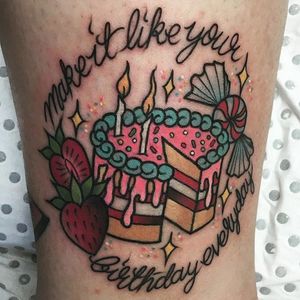 Birthday cake by @misandry_queen via Instagram. #cake #dessert #sweet #delicious #sweettooth #birthday