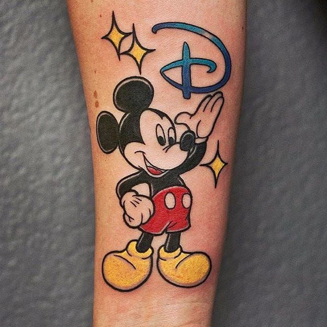 15 Mickey Mouse Tattoos That Will Make Everyone A Disney Fan