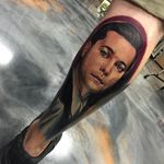 Henry Hill Tattoo by Roman Abrego #Goodfellas #HenryHill #gangster #gangsters #portrait #RomanAbrego