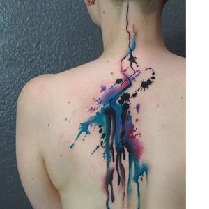 Abstract tattoo by Julia Rehme #abstract #JuliaRehme