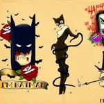 United we geek tattoo flash by Phil Wall. #PhilWall #geek #flash #flashes #geeky #batwoman #batman