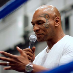 Tyson says he doesn't regret his face tattoo. #MikeTyson #FaceTattoo #FacialTattoo #Boxing