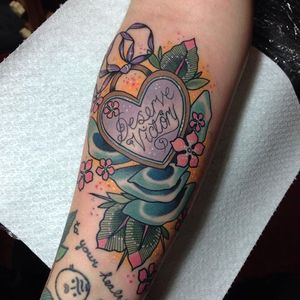 Heart tattoo by Jody Dawber. #JodyDawber #tattooartist #uk #england #heart