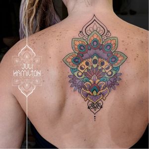 Ornamental tattoo by Juli Hamilton #JuliHamilton #ornamental
