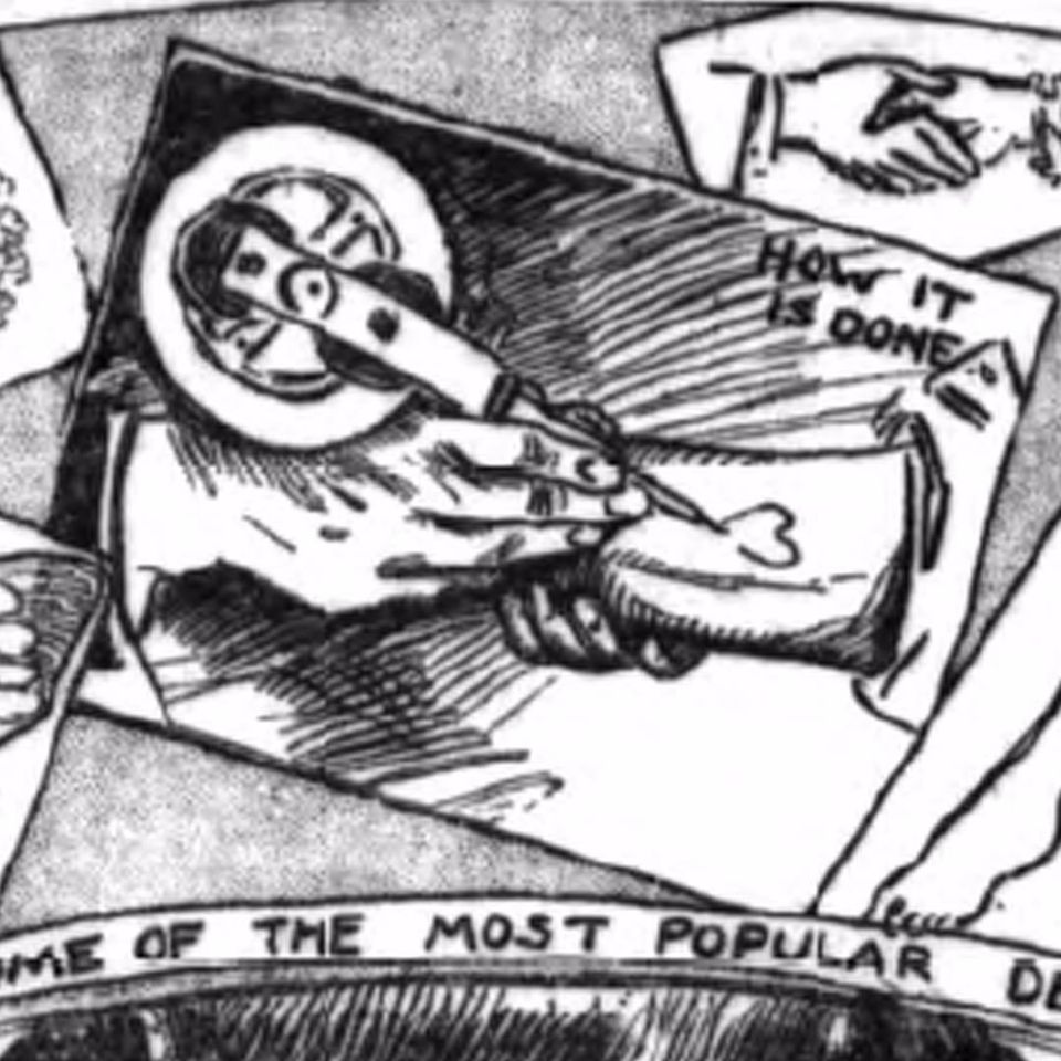 Detail: Example of an electric tattoo machine. “New Yorkers Adopt French Fad.” The World (New York), August, 29 1897. #Historical #Tattooing #SamOReilly #TattooMachine