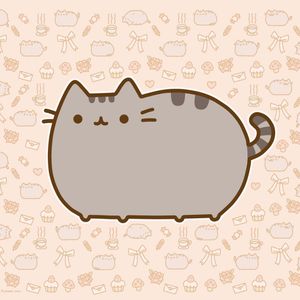 Pusheen the Cat, courtesy of Pusheen Corp. #Pusheen #illustration #cat #neko #cute #kawaii
