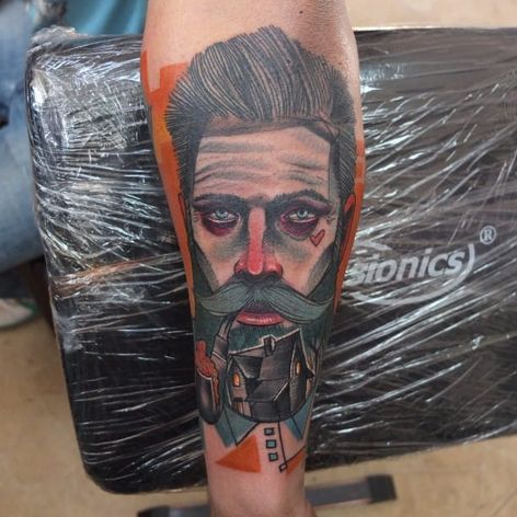 The Soft Pastel-Inspired Portrait Tattoos of Schwein • Tattoodo The Soft Pastel-Inspired Portrait Tattoos of Schwein • Tattoodo
