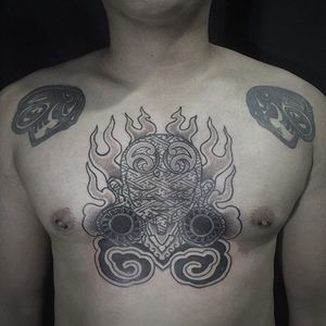 Tattoo uploaded by Ross Howerton • An awesome ouroboros surrounding ...