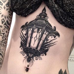 Blackwork Tattoo by Neil Dransfield #blackwork #blackink #contemporary #NeilDransfield