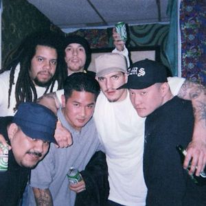 Steven Huie hanging out with some other fellas in the punk rock scene back in the day (IG—stevenhuie_flyrite). #hardcore #SteveHuie #punkrock