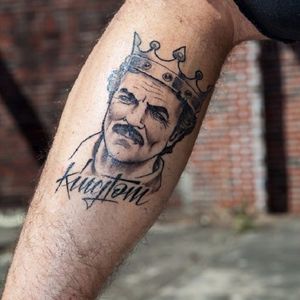 KingTom tattoo by Walter Hego #WalterHego #tomselleck