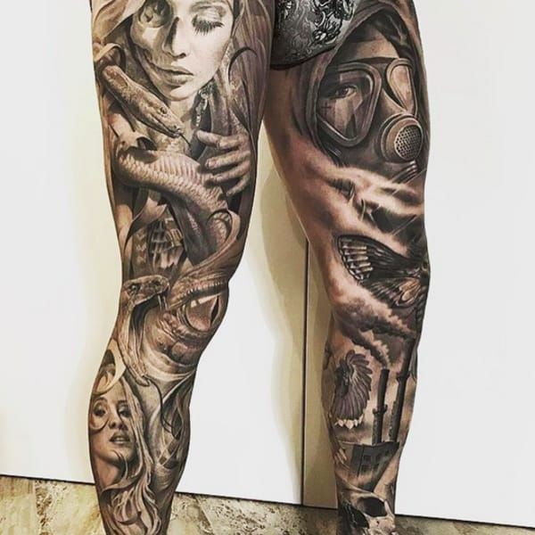 Tattoo uploaded by Servo Jefferson • Insane black and white double