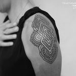 Geometric tattoo by Pierluigi Cretella #PierluigiCretella #geometric #dotwork #sacredgeometry #mehndi #ornamental