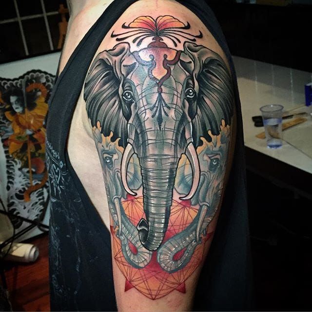 Why I got this elephant tattoo  Yoga Mama Bear
