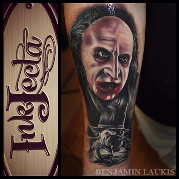 Tattoo uploaded by Robert Davies • Penguin Tattoo by Benjamin Laukis  #thepenguin #penguin #batman #batmanink #dannydevito #batmancomic #comics  #portrait #BenjaminLaukis • Tattoodo