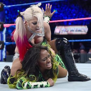 Alexa Bliss vs. Naomi. #WWE #WWESuperstars #NoMercy #Naomi #AlexaBliss