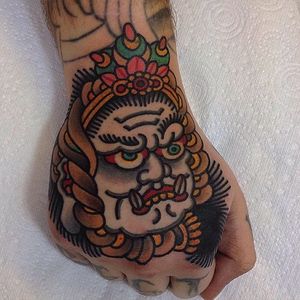 Fudo Myoo Tattoo by Koji Ichimaru #fudomyoo #japanese #japaneseart #traditionaljapanese #japaneseartist #KojiIchimaru #hand