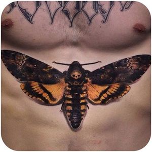 @joseecd #tattoodo #realistic #moth #skull #skullmoth #joseecd