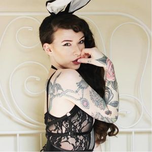Gorgeous Bex Fisher #BexFisher #tattooartist #tattoomodel #girlswithtattoos
