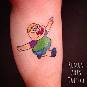 Clarêncio, o otimista por Renan Arts Tattoo! #RenanArtsTattoo #Tatuadoresbrasileiros #cartoonnetwork #cartoon #nerd #geek #cartoon #clarence #clarencecartoon #clarencio #otimista #clarencioootimista