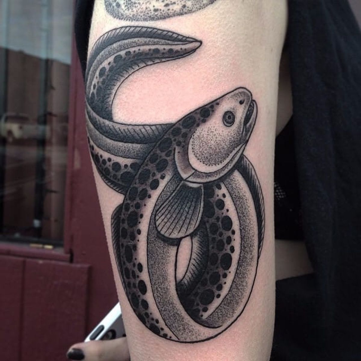 Tattoo uploaded by JenTheRipper • Eel tattoo by Michael E. eel