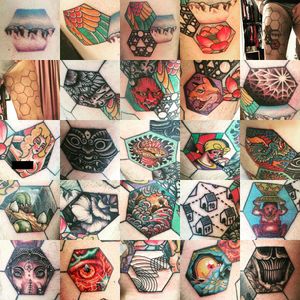 Pieces of the tattoo collection #MartinDobson #besttattooartists #tattoocollector #realismtattoo #blackworktattoo #neotraditionaltattoo #Japanesetattoo #pinuptattoo #geometrictattoo #minimaltattoo #flowertattoo #snaketattoo