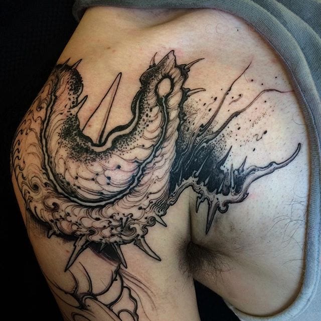 Awesome Monster Snake Tattoos by Joao Bosco • Tattoodo Awesome Monster Snake Tattoos by Joao Bosco • Tattoodo