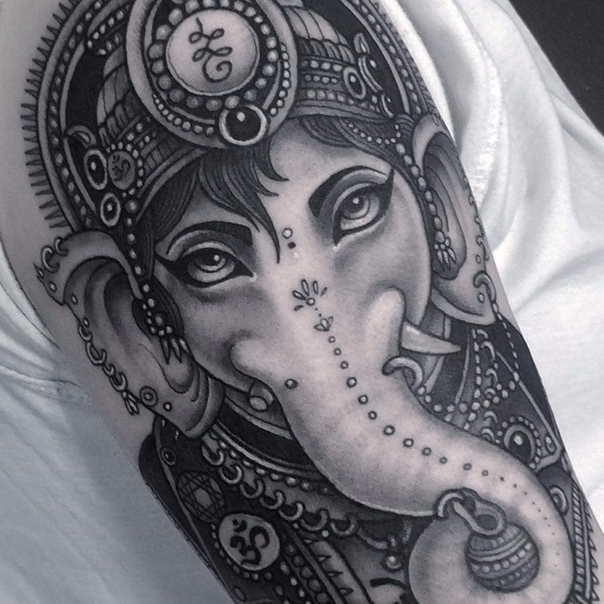 Tattoo uploaded by Tattoodo • Punk rock Ganesha by Flo Nuttall # ...