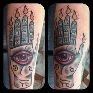Hand Of Glory Tattoo by Tina Marabito #handofglory #supernatural #traditional #TinaMarabito
