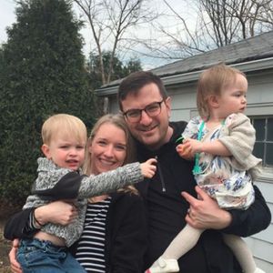 Josh Heidkamp and his family. Charity #CharityTattoo