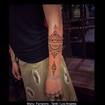 Delicate tattoo by Manu Farrarons #ManuFarrarons #polynesian #tahitian #marquesan #ethnic #tribal #ornamental #freetattoo