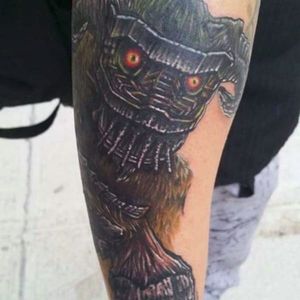 One of the creepiest collosi #shadowofthecolossus #shadowofthecolossustattoo
