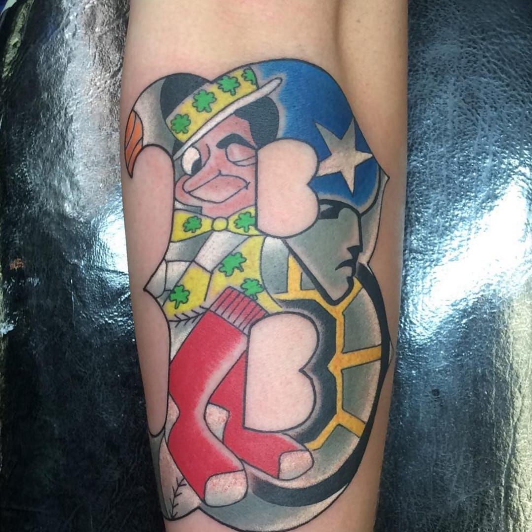 Boston Sports - Bruins, Red Sox, Celtics, Patriots tattoo