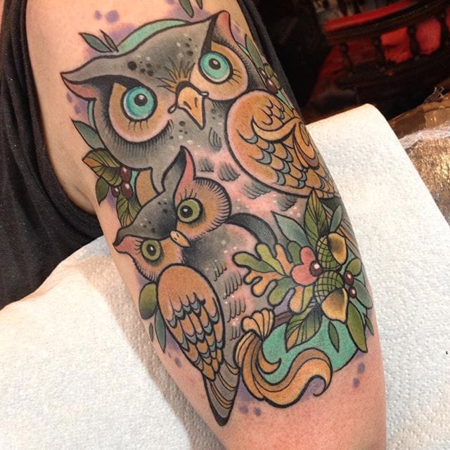 35 Attractive Owl Tattoo Ideas  For Creative Juice