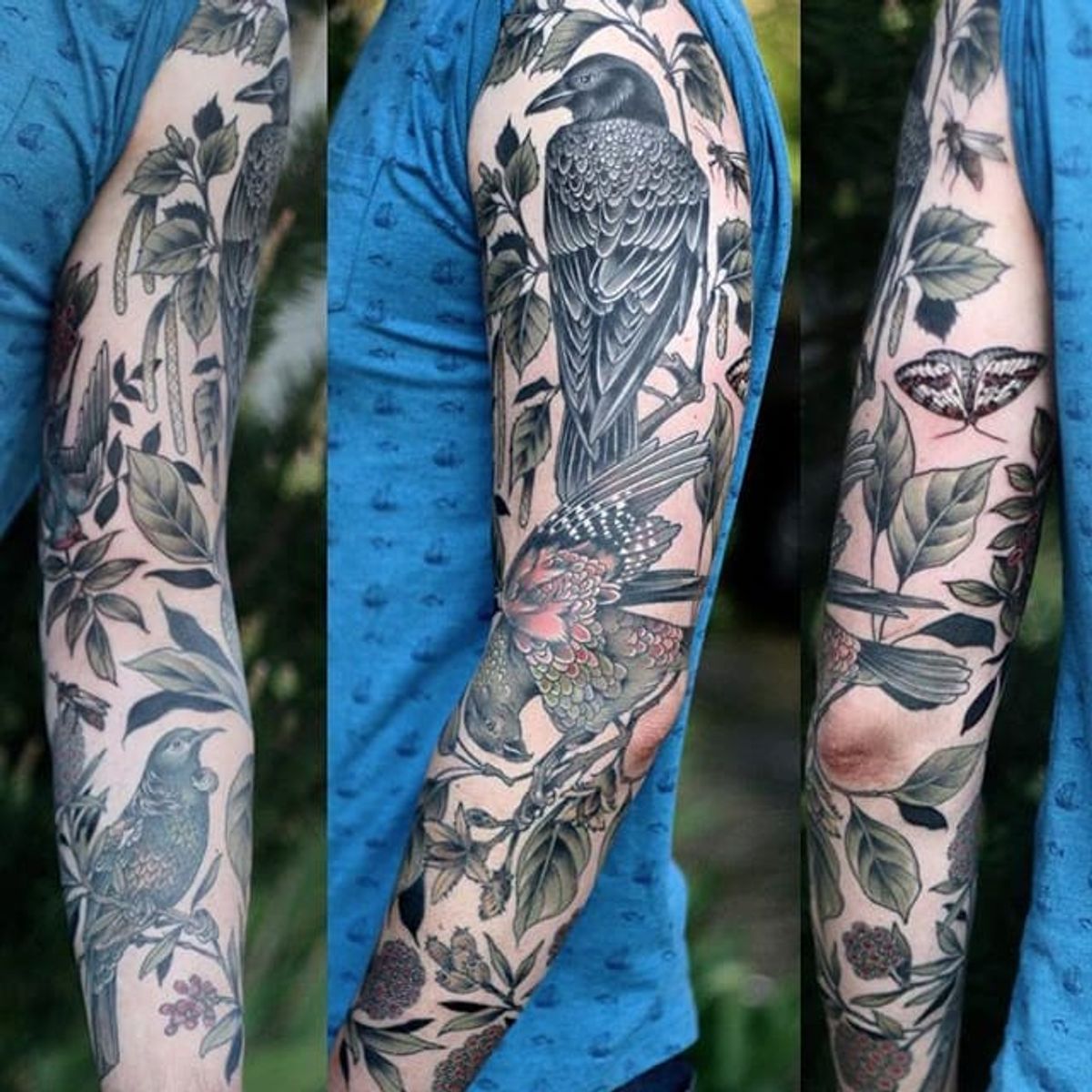Tattoo uploaded by Ross Howerton • A whimsical sleeve full of ...