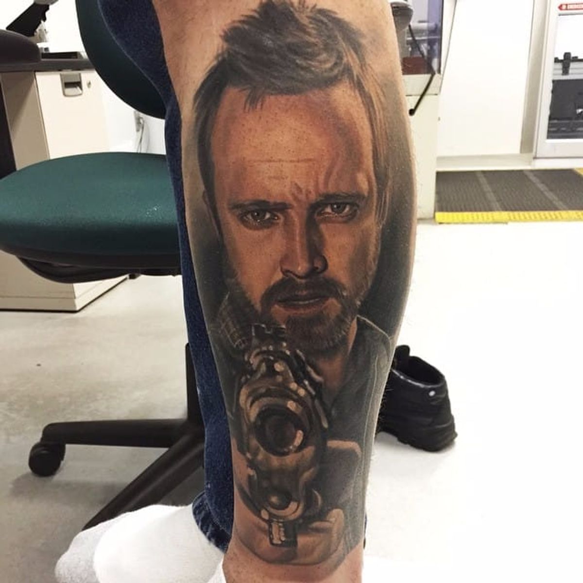 Tattoo uploaded by Robert Davies • Jesse Pinkman Tattoo by Nikko