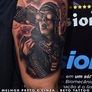 Tatuagem premiada em 2015 #pretoecinza #blackandgrey #TattooPlaceConvention #ConvençãoDeTatuagem #convenção #ConvençõesPeloBrasil #niterói #brasil