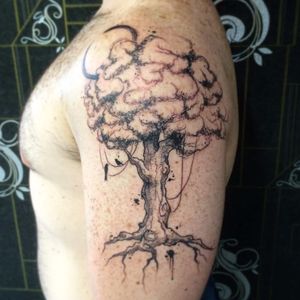 Arvore no estilo de Daniel. #DanielArtDesign #TatuadoresDoBrasil #TattoodoBR #sketch #arvore #tree