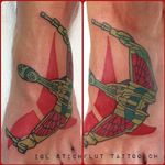 Feita por IGL TattooArt #IGLtattooart #StarTrek #klingon #50thaniversary #50AnosStarTrek