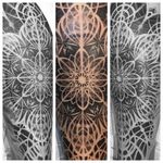 Geometric mandala by Matt C Ellis #MattCEllis #geometric #mandala #tattoooftheday