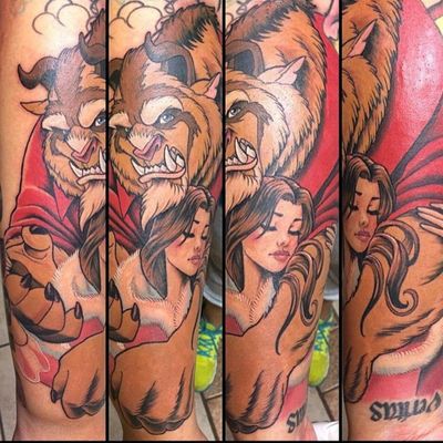 Top 250 Best Beautyandthebeast Tattoos 19 Tattoodo