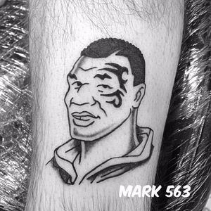 Mike Tyson Tattoo by Mark 563 #MikeTyson #MikeTysonTattoo #BoxingTattoo #SportTattoos #Portrait #Mark563