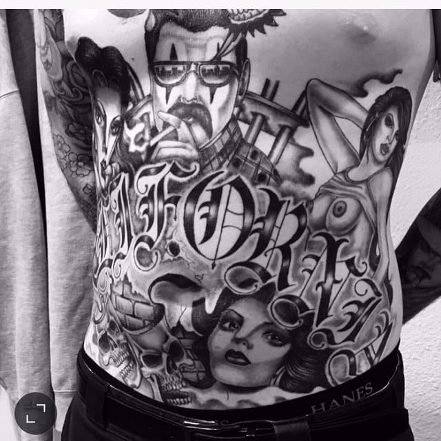 Triple Gem on Instagram Belly Rocker Tattoo by greydamage  oldenglishtattoo tattoo nctattooers nctattoos nctatto in 2023  Old  english tattoo Tattoos Nc tattoo