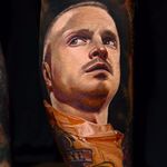 Jesse Pinkman Tattoo by Nikko Hurtado #BreakingBad #BreakingBadTattoos #TVTattoos #JessePinkman #JessePinkmanTattoos #NikkoHurtado