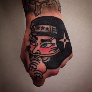 Kunoichi Tattoo by Koji Ichimaru #japanese #japaneseart #traditionaljapanese #japaneseartist #KojiIchimaru #hand