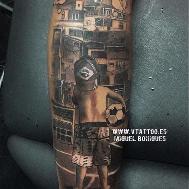 Two Soccer Players Get Matching Tattoos And It S Pretty Sweet Tattoodo Two Soccer Players Get Matching Tattoos And It S Pretty Sweet Tattoodo
