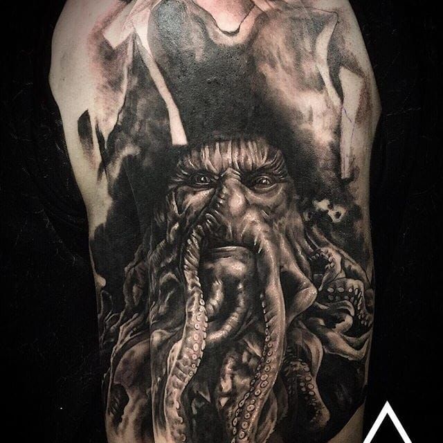 Tattoo uploaded by Pauly Dobson • Davy Jones • Tattoodo