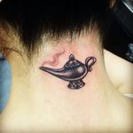 Genie Lamp Tattoo by Elizabeth Markov #genielamp #genie #lamp #ornamental #disney #aladdin #ElizabethMarkov